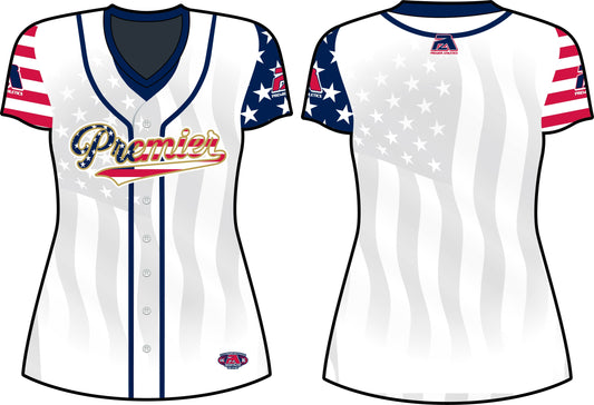 Premier USA Script - White
