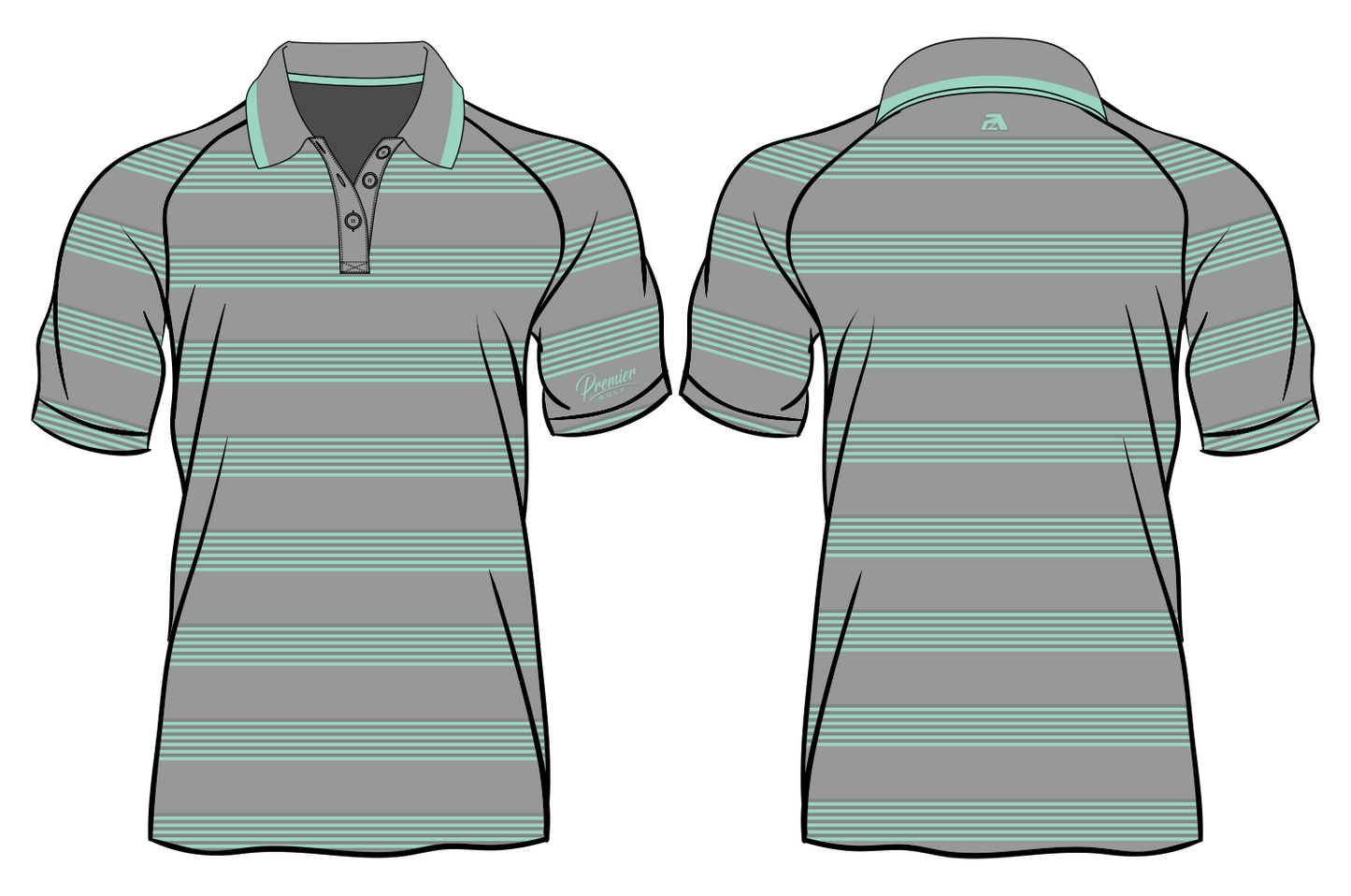 Polo - Multi Stripe