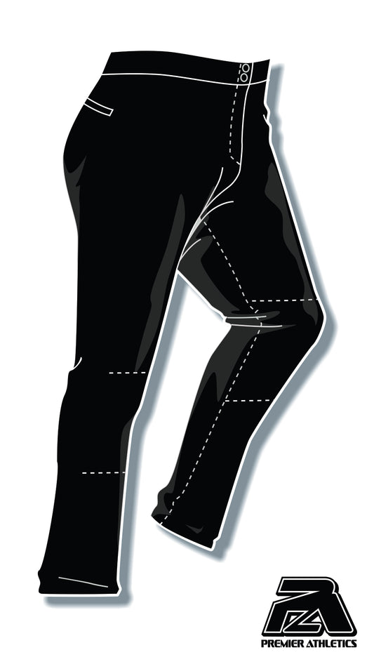 PA-4000 Women's Softball Pants - Black