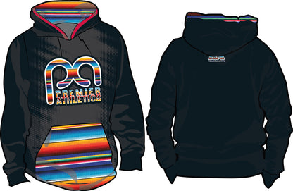 ROUNDED PA SERAPE - BLACK