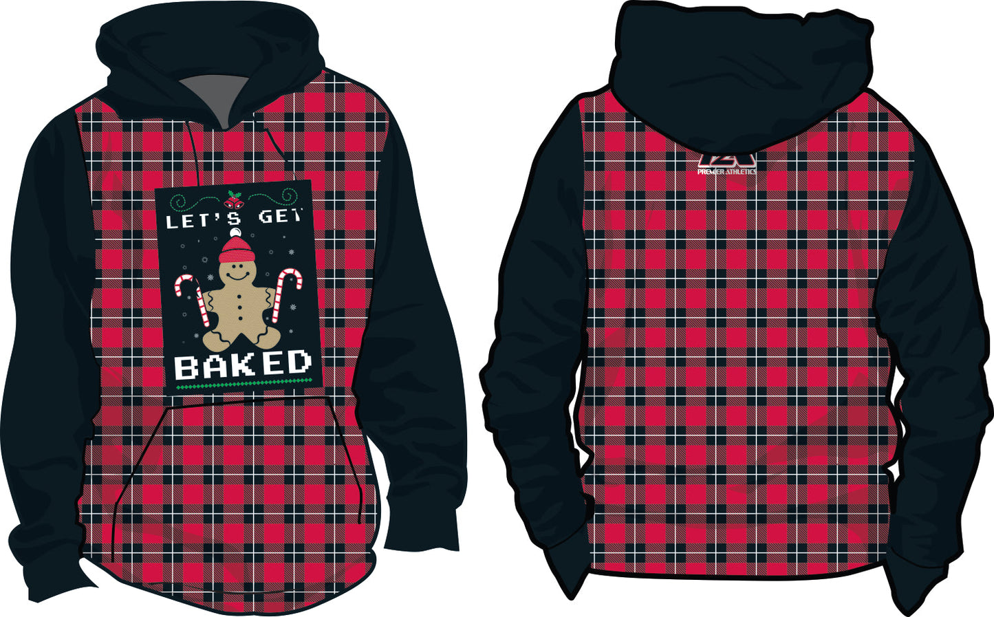 Holiday Plaid (Multiple Logos & Colors To Choose From)