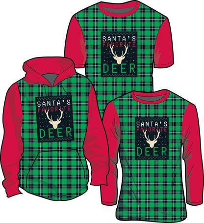 Holiday Plaid (Multiple Logos & Colors To Choose From)