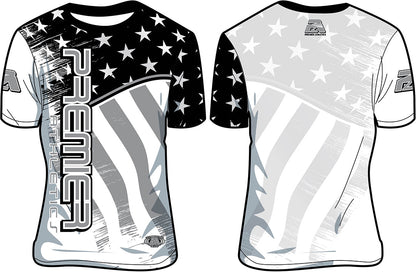 PREMIER USA FLAG - BLACK & WHITE
