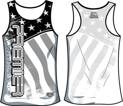 PREMIER USA FLAG - BLACK & WHITE