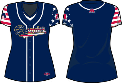 Premier USA Script - Navy