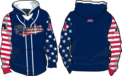 Premier USA Script - Navy