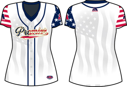 Premier USA Script - White