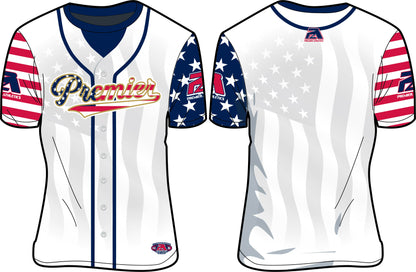 Premier USA Script - White