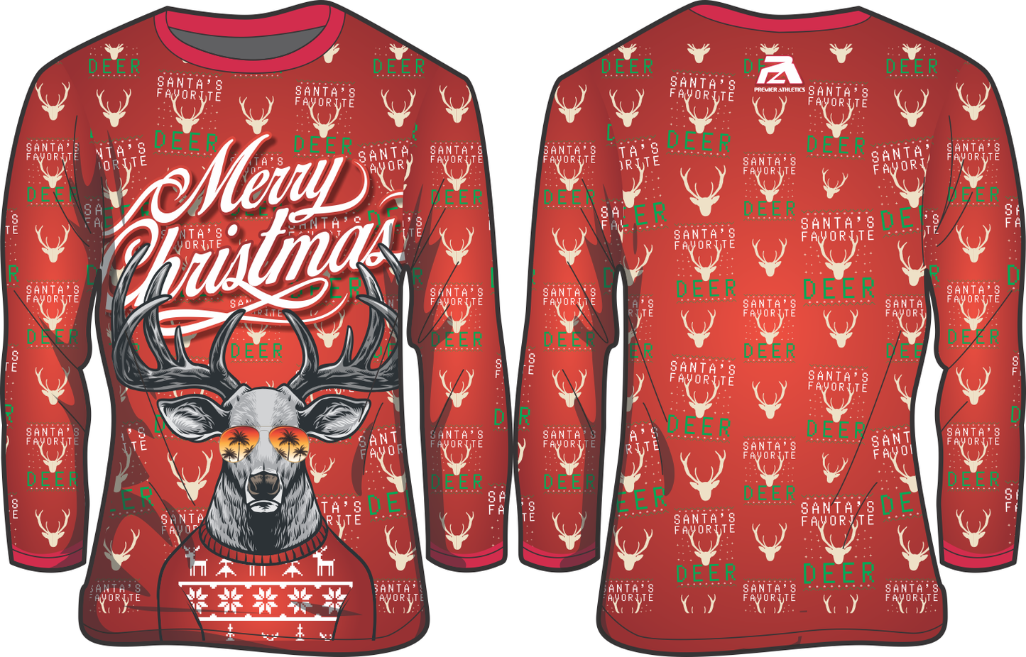 Santa's Favorite Deer - Red