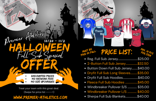 Halloween Jersey Sale